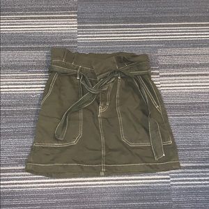 free people tie skirt